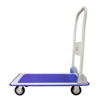 Xe Đẩy Hàng 4 Bánh Sàn Thép Ameca HAM-150S Tải Trọng 150kg Xe Đẩy Hàng 4 Bánh Sàn Thép Ameca HAM-150S Tải Trọng 150kg